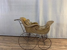 Antique Victorian Wicker Baby