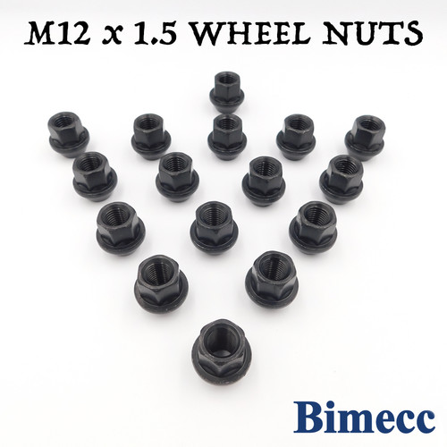M12x1 open bimecc wheel - bimecc, nuts