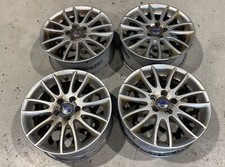 GENUINE 2012 VOLVO S40 MK2 SET OF 4 SPARTACUS 17” ALLOY WHEELS RIM 30671414