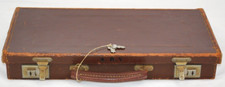 ANTIQUE Brown Leather Hard