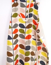 Orla Kiely Multi Stem Print Bib Apron beige background 100% cotton new BNWOT
