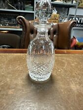 Vintage Beautiful Waterford Crystal Colleen Criss Cross Decanter&stopper 28x10cm