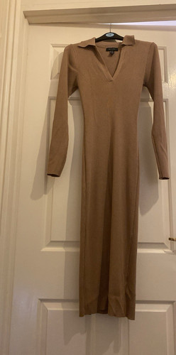 Boohoo beige ribbed - beige, knit