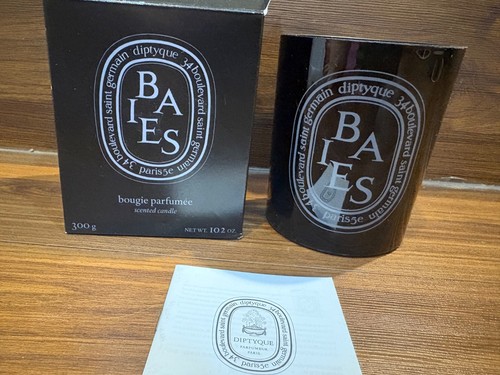 Diptyque baies black candle - black,