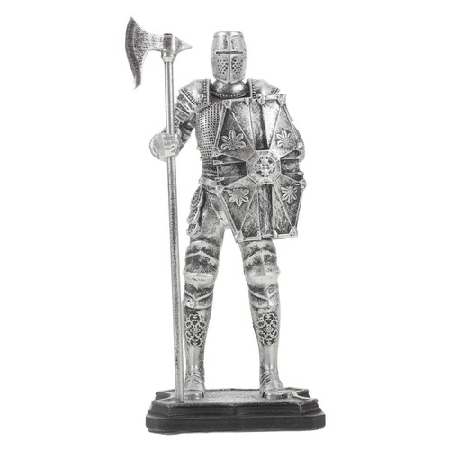 Silver medieval knight - silver,