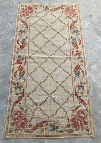 Vintage aubusson handmade - vintage,
