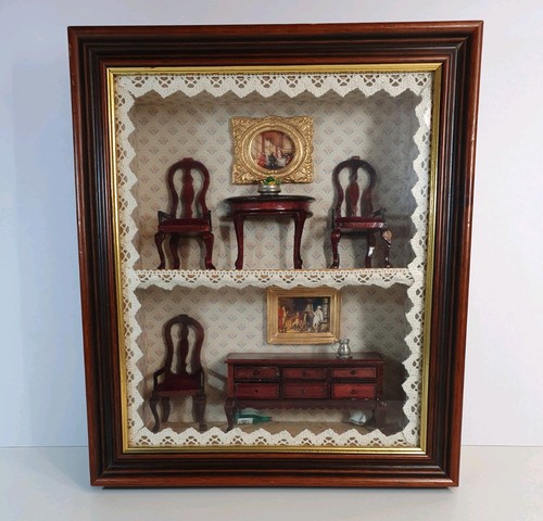 Vintage shadow box victorian - shadow,