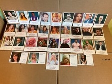 32 x Hollyoaks Cast Cards 