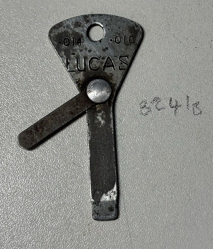 Lucas distributor adjustment - lucas,