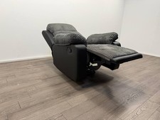 Bradley Fabric Manual Recliner Chair – Charcoal