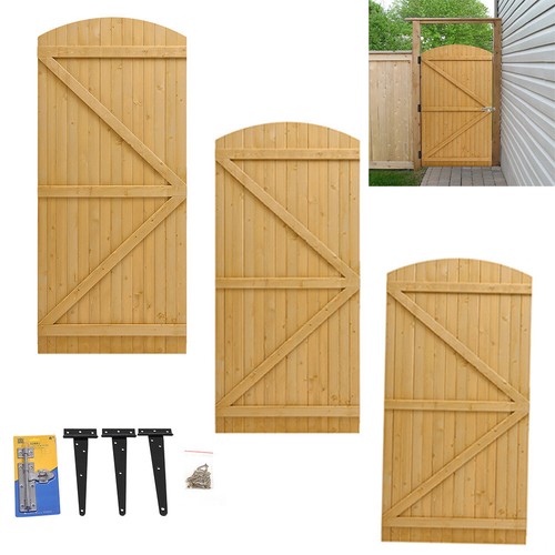 Wooden garden gate - garden, arch