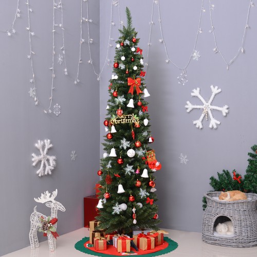 7ft unlit artificial christmas - 7ft,