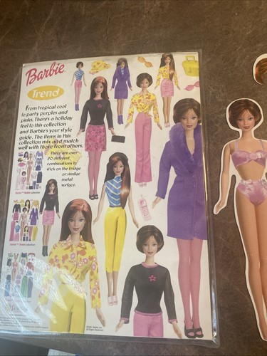 2001 mattel barbie trend - mattel,