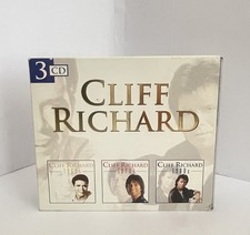 Cliff Richard 3 CD Box Set -  60s / 70s / 80’s - Collection of 48 Tracks