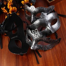 4pcs Masquerade Venetian Mask Women Men Costume Mardi Gras  Halloween Party Mask