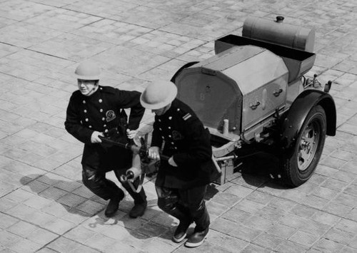Firemen from london fire - london,