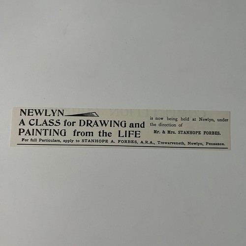 Newlyn class for drawing - newlyn, &