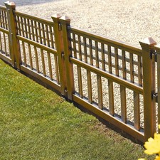 Pack Of 4 Fence Panels Garden
