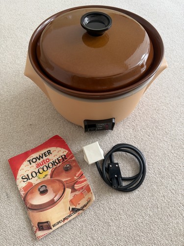 Vintage tower auto slow cooker - vintage,