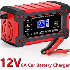 Car battery charger 12v amp - battery, 6-amp