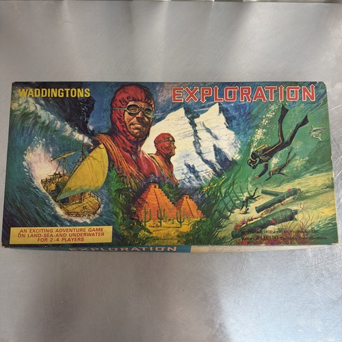 Vintage exploration board - exploration,