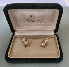 Vintage Mikimoto 14K Gold