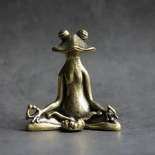 Solid Copper Zen Frog Incense
