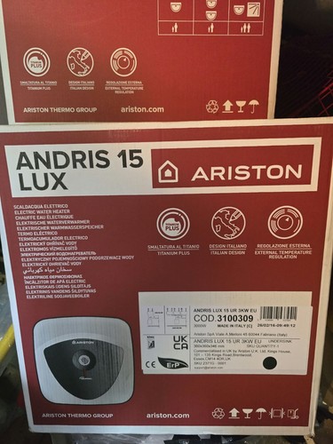 Ariston andris lux 15l - ariston,