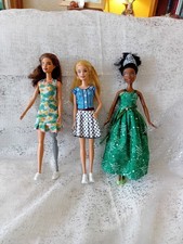 Bundle 3 Mattel/ Disney  Diverse Set  Barbie + Disabled Brunette + Ethnic Fairy