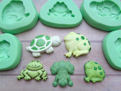 Mini craft mould - frog, toad
