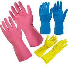 Household Rubber Gloves Medium