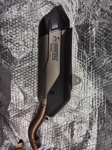 Rear exhaust akrapovic ducati - rear,
