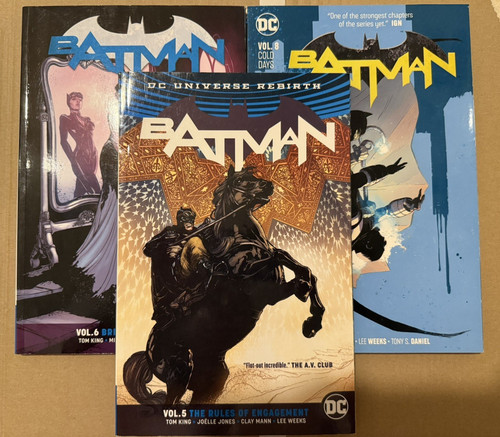 Batman rebirth vol and - batman,