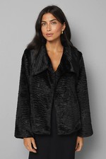 Wallis Black Coat Womens