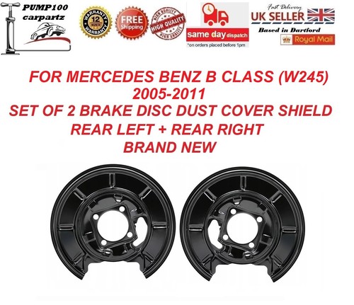 Rear brake disc - disc, cover