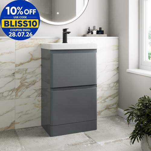 Bathroom cloakroom vanity unit - bathroom,