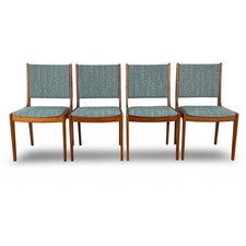 Danish Teak Dining Chairs by Johannes Andersen.