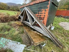 Set Of 10 Roof Trusses