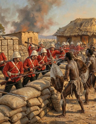 Rorkes drift the battle - rorkes,