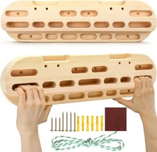 Wooden Climbing Hangboard