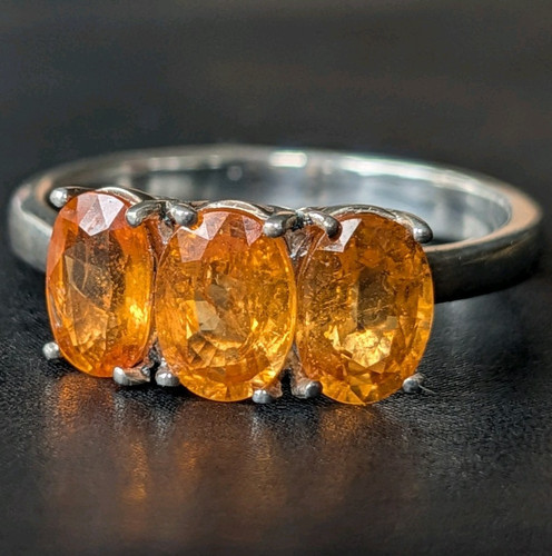 Sterling silver tangerine - silver,