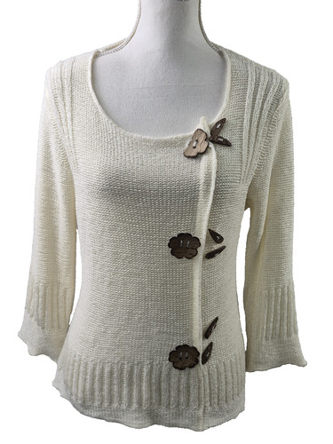 Ladies stephan jumper - y, cream