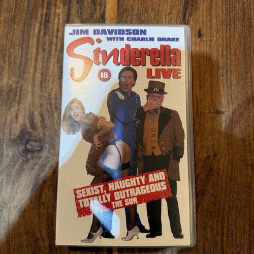 Sinderella live vhs tape jim - live,