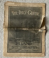 Titanic  The Daily Graphic In Memoriam Number  20 April 1912 Original Rare Paper