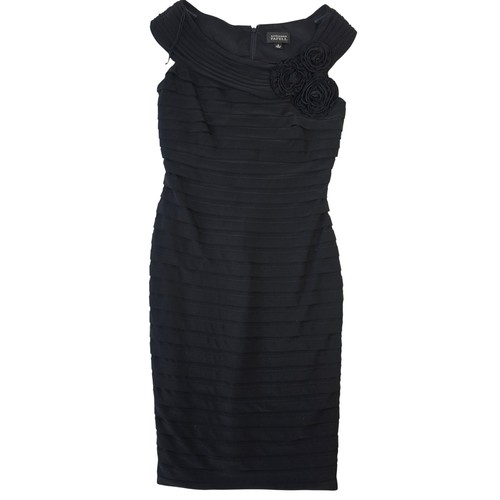 Adrianna papell black tiered - adrianna,
