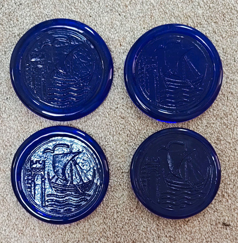 Bristol blue glass - bristol, handmade