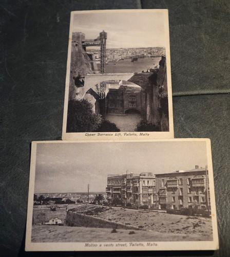 Vintage rppc malta photo - malta,