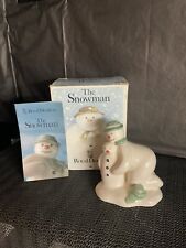 NEW & BOXED-Royal Doulton Snowman “BUILDING THE SNOWMAN” Figurine DS23