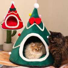 Christmas Tree Pet Cat Dog