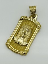 Solid 9ct Yellow Gold Jesus